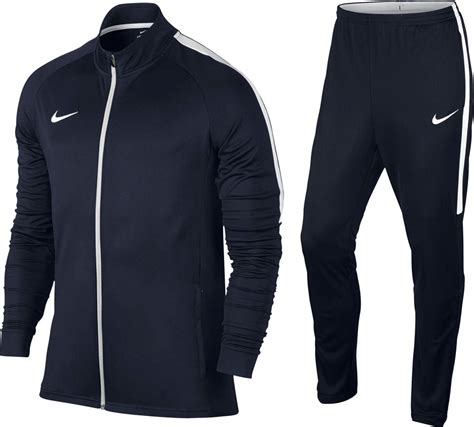 nike academy trainingspak heren blauw|Blauw Trainingspakken .